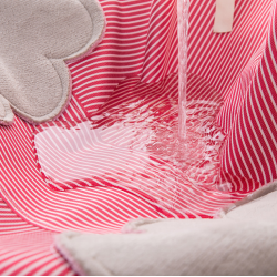 Waterproof Stripe Apron with Hand Towel Blocks