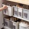 Plastic Kitchen Storage Container Set (one big&one small)