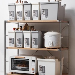 Plastic Kitchen Storage Container Set (one big&one small)