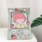Strawberry Girl Folding Simple Make-up Desk Mirror