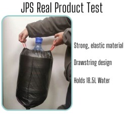Drawstring Black Bin Bags Pack of 2 Rolls Drawstring Black Bin Bags Pack of 2 Rolls