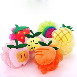Lovely Fruit Shape Bath Ball Bathroom Bath Sponge Lovely Fruit Shape Bath Ball Bathroom Bath Sponge