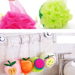 Lovely Fruit Shape Bath Ball Bathroom Bath Sponge