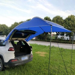 Exuberanter Car Tail Tent, Car Tailgate Awning Canopy Auto SUV MPV Sedan Durable Light Weight Waterproof Anti-UV Sun Shade Awning Exuberanter Car Tail Tent, Car Tailgate Awning Canopy Auto SUV MPV Sedan Durable Light Weight Waterproof Anti-UV Sun Shade Awning