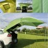 Exuberanter Car Tail Tent, Car Tailgate Awning Canopy Auto SUV MPV Sedan Durable Light Weight Waterproof Anti-UV Sun Shade Awning image