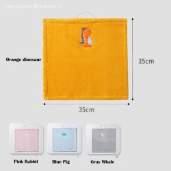 Cute Animal Microfiber Cartoon Absorbent Hand Dry Towel