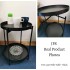 Nordic Iron Two Layers Side Table Furniture , Storage & Organisation, Home Decoration, Table, Home Organizers image
