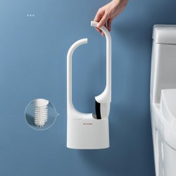 Toilet Cleaning Brush Duo Design Blue Colour