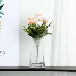 Triangle Top Glass Flower Vase Short/Long