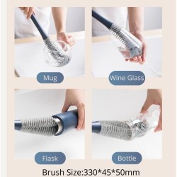 Mug, Teapot & Bottle Brush 2 in 1 Design