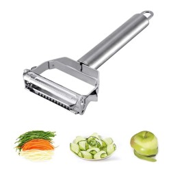 2 in 1 Stainless Steel Julienne & Vegetable Peeler