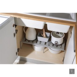 Stretchable Kitchen Shelf for Cabinet Stretchable Kitchen Shelf for Cabinet