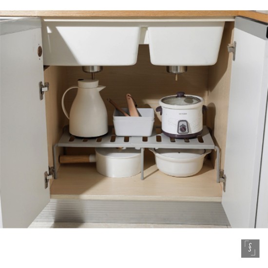 Stretchable Kitchen Shelf for Cabinet image