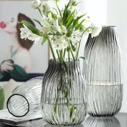 Water Wave Round Flower Vase