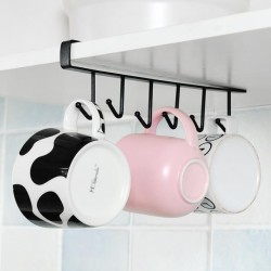 Under The Cabinet Mug Holder Rack White Under The Cabinet Mug Holder Rack White