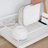 Premium Large Dish Drainer with Drip Tray & Cutlery Holder image