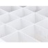 5PCS White Grid Drawer Dividers Plastic Separator Adjustable Partition DIY Clapboard image