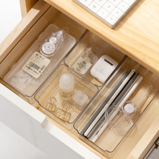 Desk Drawer Organiser Trays for Kitchen Bedroom Office Storage & Organisation, Study Room, Desk & Office Storage image