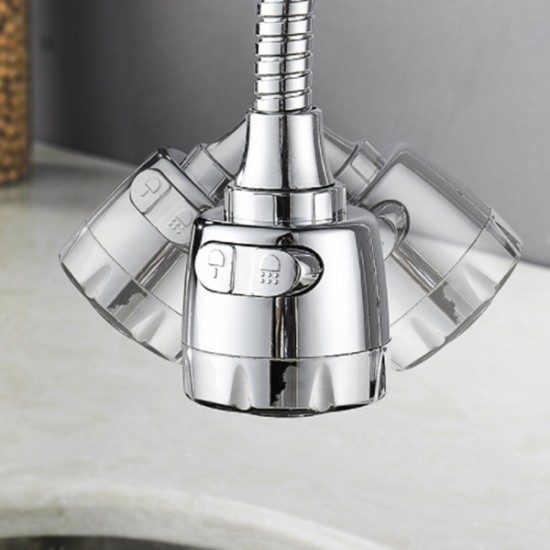 360 Rotating And Flexible Faucet Extender, Water Saving Tap Attachment image