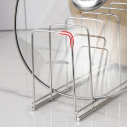 Stain Steel Kitchen Cupboard Storage Organiser, Bowl and Plate Rack