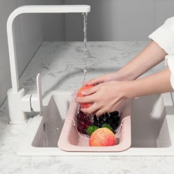 Stretchable Colander / Dish Drainer Stretchable Colander / Dish Drainer