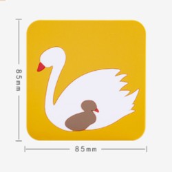 Square Silicone Coaster