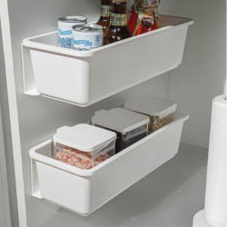 Wall-mounted Drawable Plastic Storage Box (1 Pack) Wall-mounted Drawable Plastic Storage Box (1 Pack)