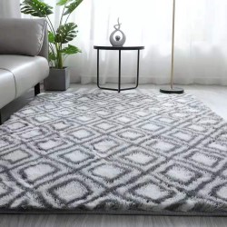 Soft Fur Fluffy Area Rug, Large Modern Non Slip Indoor Plush Shaggy Carpets 160*200cm
