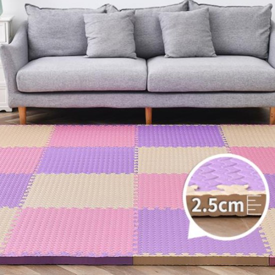 60*60cm Extra Thick Interlocking Foam Floor Block One Pack (10PCs) Home Decoration, Rugs, mats & flooring, Living Room image