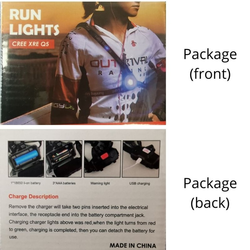 Running Chest Light