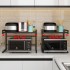 Extendable Microwave Oven Rack 2-Tier Heavy Load Microwave Shelf image