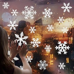 Christmas Snowflake Static Cling Stickers Window Decoration Christmas Snowflake Static Cling Stickers Window Decoration