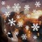 Christmas Snowflake Static Cling Stickers Window Decoration