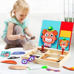 Wooden Magnetic Jigsaw Puzzles,Educational Toy Wooden Magnetic Jigsaw Puzzles,Educational Toy