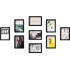 Wall-Hanging Photo Frame Gallery Set of 9 Home Decoration, Picture Frames, Living Room image