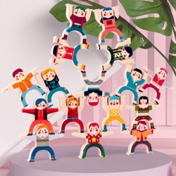 Wooden Stacking Toy 16 Pieces Hercules Jenga Wooden Stacking Toy 16 Pieces Hercules Jenga