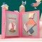 Wooden Tangram Puzzle with Magnetic Backboard, Toy for Kids