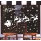 Christmas Reindeer and Santa Silhouette Static Cling Stickers Window Decoration 65*85cm