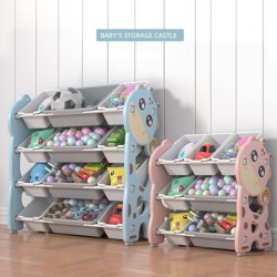 Children's Toy Storage Unit, Giraffe Kid’s Toy Organiser Children's Toy Storage Unit, Giraffe Kid’s Toy Organiser