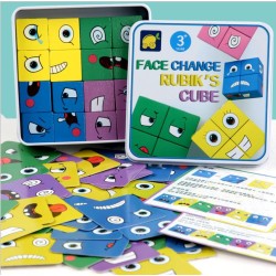Face Changing Rubik's Cube, Table Game Set Face Changing Rubik's Cube, Table Game Set