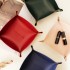 Durable Pu Leather Storage Tray Storage & Organisation, Living Room, Desk & Office Storage, Home Organizers image