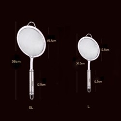 Stainless Steel Fine Wire Mesh Oil Filter Spoon