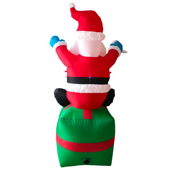 Christmas Inflatable Santa Claus 6 FT Christmas image