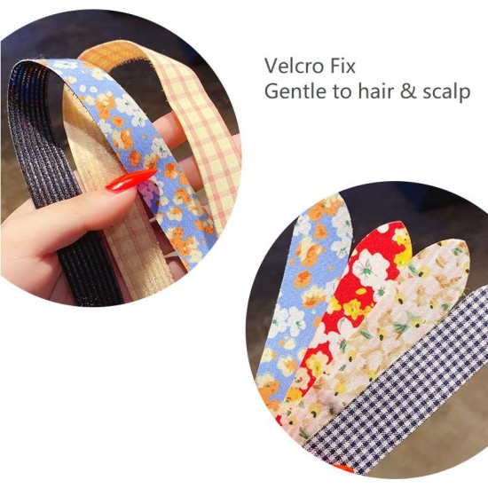 Velcro Fringe Hair Grip Decoration Clip For Kids Hair Accessories, Bathroom image