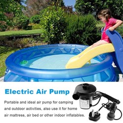 Electric Air Pump, Quick-Fill Electric Inflator Electric Air Pump, Quick-Fill Electric Inflator