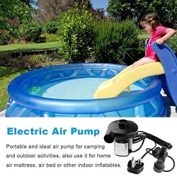 Electric Air Pump, Quick-Fill Electric Inflator Electric Air Pump, Quick-Fill Electric Inflator