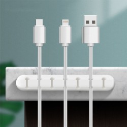 Cable Holder Clips, Desktop Cable Organizer Cord Wire Management Self Adhesive Holder