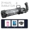 21-Hole Electric Bubble Machine Gun Toy with Free Bubble Liquid & Powder (Batteries Not Included)