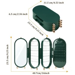 Foldable Earring Display Stand Organiser Holder, Earring Studs Storage Jewellery Rack