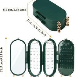 Foldable Earring Display Stand Organiser Holder, Earring Studs Storage Jewellery Rack